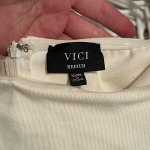 VICI white romper